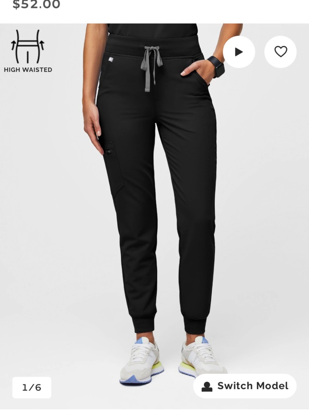 Figs High Waisted Zamora Jogger Scrub Pants